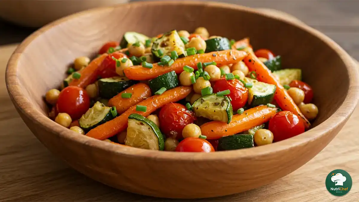 Legumes. Salada Saudáveis para Emagrecer