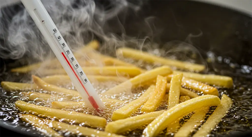 batata frita na panela
