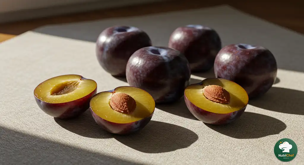 Frutas com a letra A - Ameixa